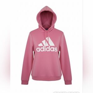 Adidas Rose Hoodie with White Logo